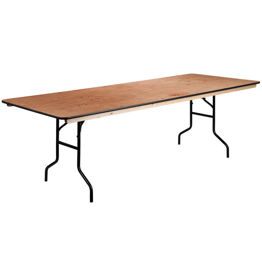 8ft Banquet Table (Wood)