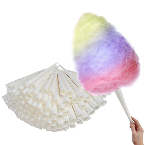 Cotton Candy Cones (100)